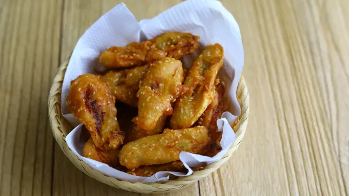 pisang goreng wijen