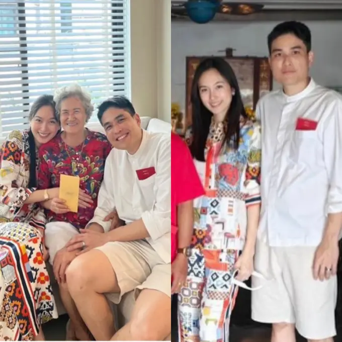 Tampilan Transgender Tercantik, Nong Poy Rayakan Imlek