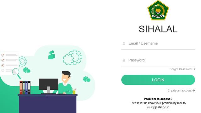 Situs resmi yang disiapkan pemerintah untuk mengajukan Sertifikasi Halal adalah ptsp.halal.go.id. (Tangkapan layar laman ptsp.halal.go.id)