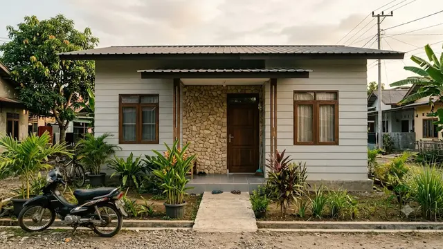 Kombinasi Material Fasad Rumah yang Tahan Cuaca Tropis dan Tetap Modern