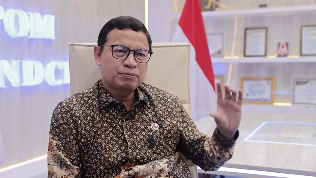 Kepala BPOM Taruna Ikrar angkat bicara soal aturan pencantuman lemak trans pada kemasan. (Foto: Adam Farizky)