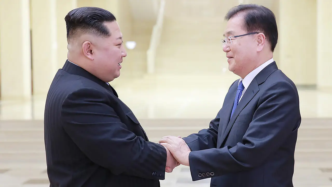 Bahas Ketegangan Semenanjung, Kim Jong-un Sambut Delagasi Korsel
