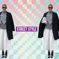 Memadupadankan kulot ala street styler untuk busana kantor kamu. (Image: funmiogunja.com. DI: Nurman Abdul Hakim)