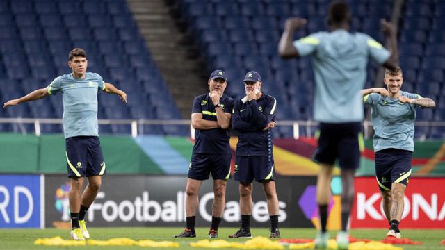 FOTO: Australia Siap Lawan Jepang di Kualifikasi Piala Dunia 2022
