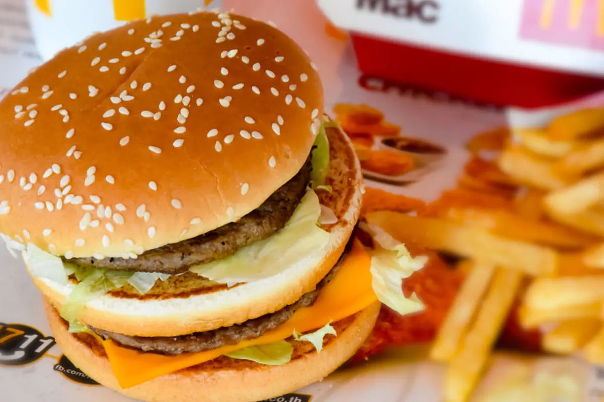 burger dan ketang goreng