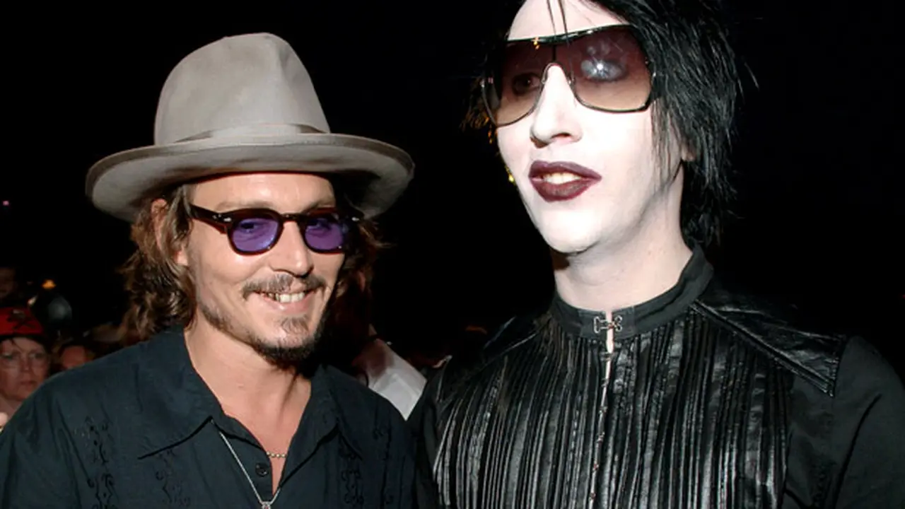 Johnny Depp dan Marilyn Manson