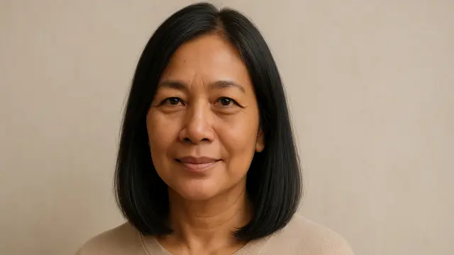 Potongan Rambut untuk Ibu-ibu Usia 50 Tahun (Foto: ChatGPT)