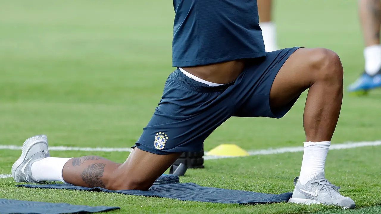 Intip Latihan Neymar Cs Jelang Hadapi Belgia