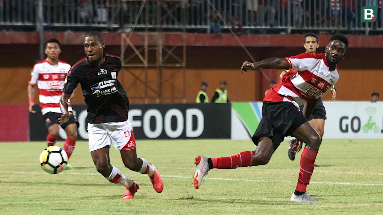 Madura United vs Persipura Jayapura