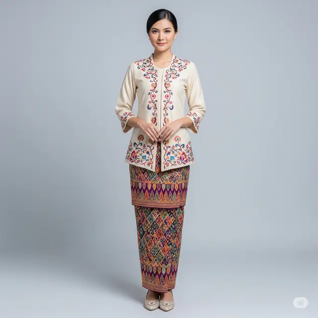 6 Model Kebaya Songket Terpopuler untuk Tampilan Elegan