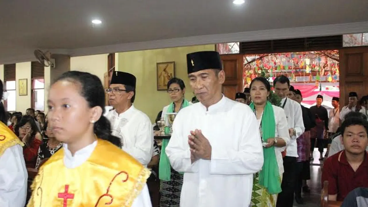 Ketika Natal Berpadu Kultur Betawi di Gereja Kampung Sawah