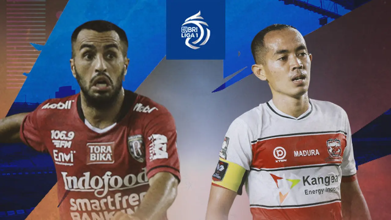 BRI Liga 1 - Bali United Vs Madura United - Brwa Nouri Vs Slamet Nurcahyo
