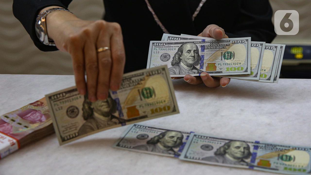 Kurs Dolar Melemah, Rupiah Menguat Tipis ke Rp 16.706 per Dolar AS
