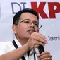 Jaksa Penuntut Umum KPK, Yudi Kristiana menjadi pembicara dalam diskusi media anti korupsi di Gedung KPK, Jakarta, Senin (29/6/2015). Diskusi anti korupsi itu mengusung tema ‘Membedah Penanganan Perkara di KPK’. (Liputan6.com/Helmi Afandi)