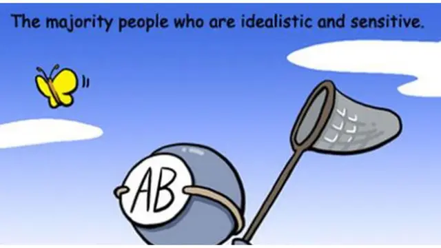 Foto : copyright facebook/blood type AB