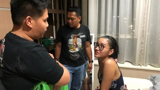 Terseret Kasus Narkoba, Ini 7 Potret Detik-detik Lucinta Luna Ditangkap Polisi