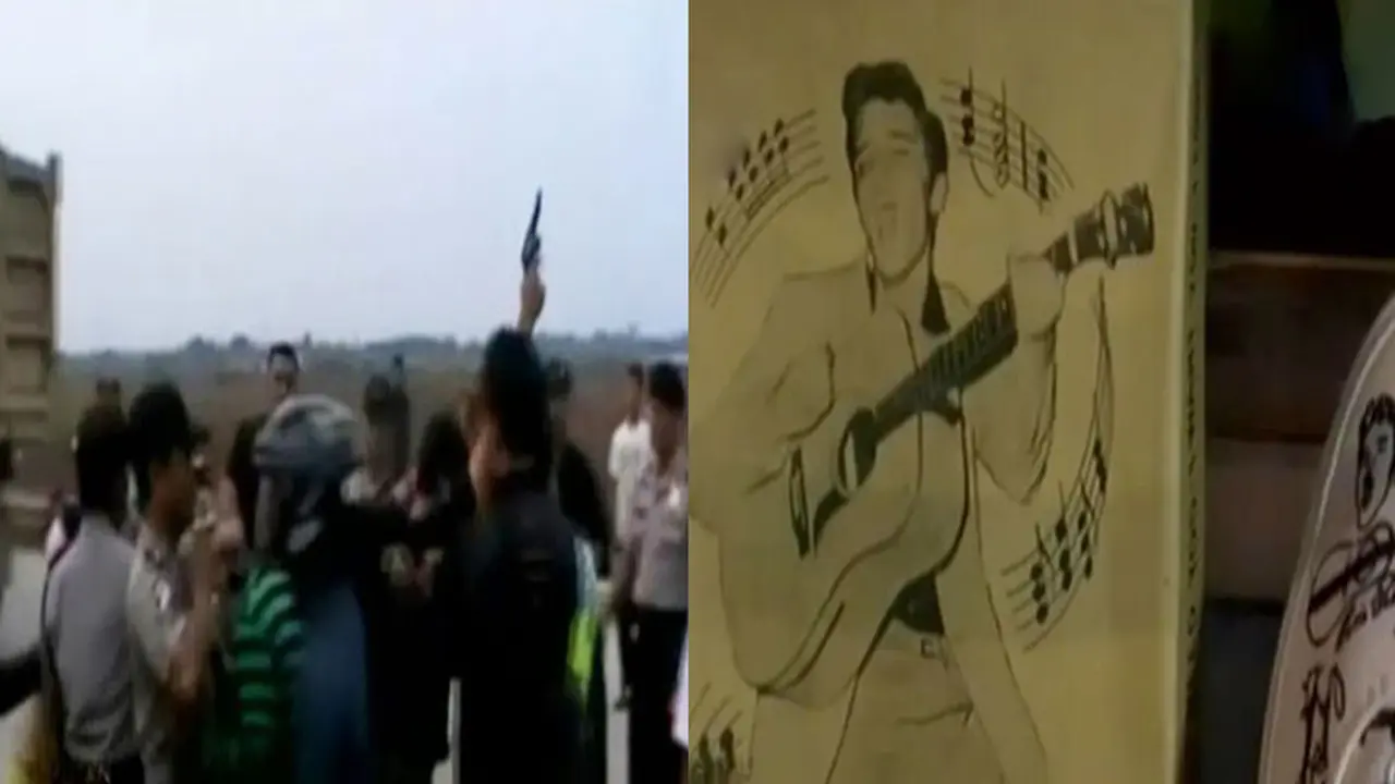 Polisi Bubarkan Unjuk Rasa di Cikarang hingga HUT Elvis Presley