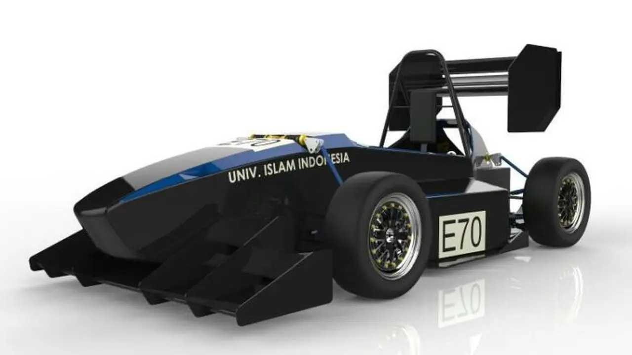 Desain Mobil Listrik Mahasiswa UII.