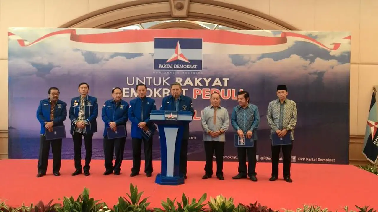 SBY Umumkan Pengurus Partai Demokrat Tahap 1