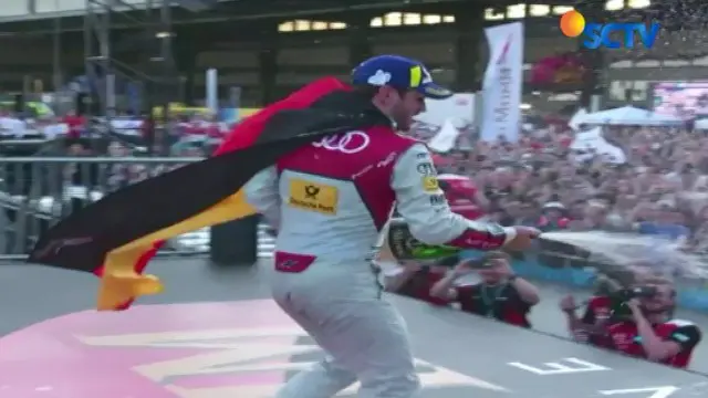 Daniel Abt Juarai Formula E Berlin, Vergne di Posisi ke-3