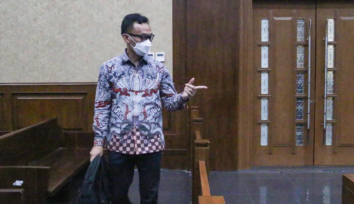 Dalam persidangan, Jaksa Penuntut Umum (JPU) mendakwa Muhammad Arif Nuryanta menerima suap terkait kasus dugaan suap terhadap putusan lepas (ontslag) perkara korupsi pemberian fasilitas ekspor minyak sawit mentah (crude palm oil/CPO) pada tahun 2023-2025. (merdeka.com/Arie Basuki)