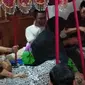 Suasana rumah duka almarhum Andi Maddusila, Raja Gowa ke-37 (Fauzan/Liputan6.com)