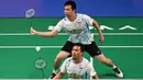Kemenangan ini mengantar The Daddies melaju ke semifinal Australia Open 2024. (Saeed KHAN/AFP)