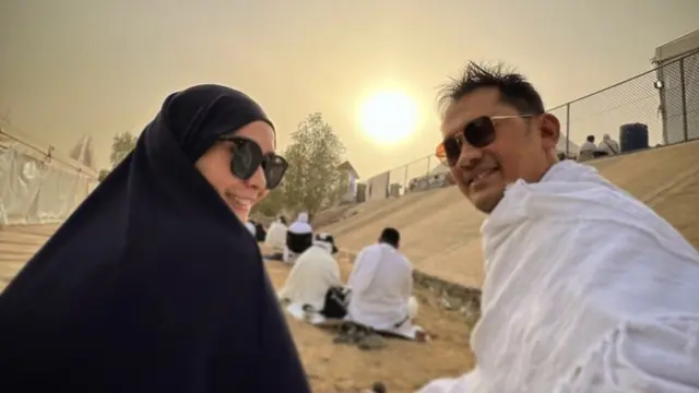 Hanung dan Zaskia Adya Mecca