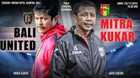 Bali United vs Mitra kukar (Abdillah/Liputan6.com)
