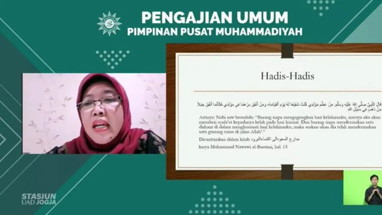 Dosen Ilmu Hadis Universitas Islam Negeri (UIN) Syarif Hidayatullah, Atiyatul Ulya. (Foto: muhammadiyah.or.id)