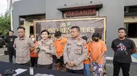 Kapolsek Pagedangan Polres Tangerang Selatan (Tangsel), AKP Seala Syah Alam dalam sebuah konferensi pers belum lama ini. (Ist)