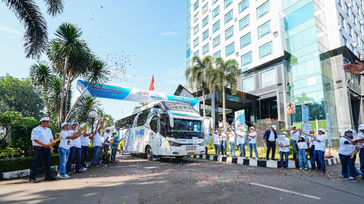 Mudik Bersama BUMN, IDSurvey Group Berangkatkan 1.400 Pemudik ke 10 Kota