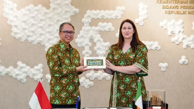 Strategic Dialogue on Strengthening Bilateral Trade and Investment Cooperation between Indonesia and Ireland. (Dok Kemenko Perekonomian)