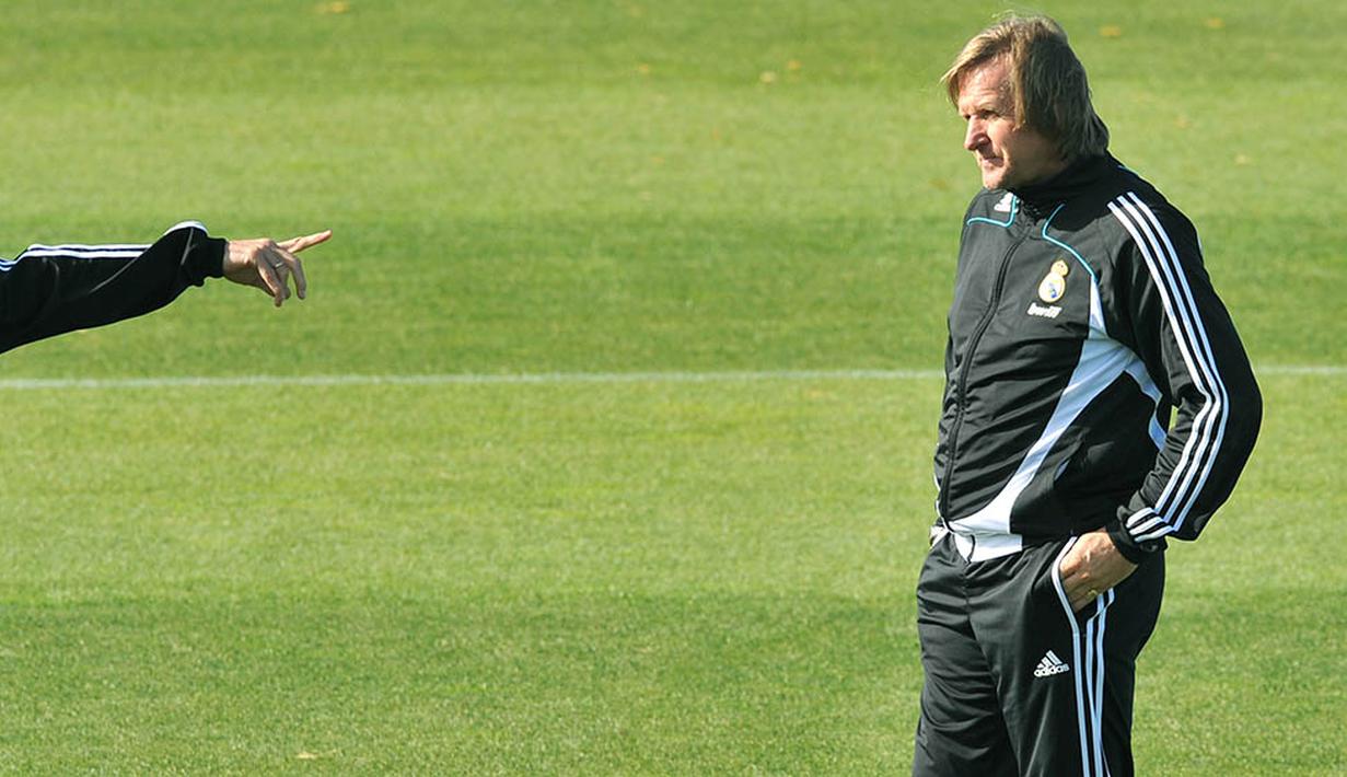 Bernd Schuster (Juli 2007-Desember 2008), 58,7%, pelatih Jerman itu sukses memberikan gelar gelar La Liga dan juga Piala Super Spanyol.(AFP/Philippe Desmazes) 