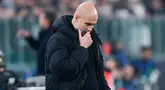 Manchester City menyerah dua gol tanpa balas saat bertandang ke markas Juventus pada duel matchday enam Liga Champions 2024/2025, Kamis (12/12/2024) dini hari WIB. (AP Photo/Luca Bruno)