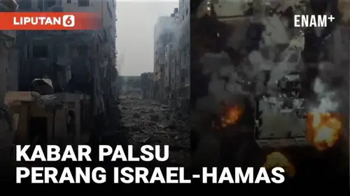 VIDEO: Konten Palsu Konflik Israel-Hamas Banjiri Media Sosial