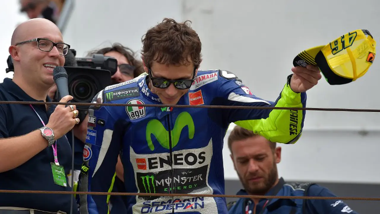 Valentino Rossi (AFP PHOTO / VINCENZO PINTO)