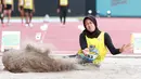 Kompetisi atletik level pelajar SAC Indonesia National Championship resmi digelar di Stadion Madya, Gelora Bung Karno (GBK), Senayan, Jakarta, Kamis (12/1/2023). (Bola.com/M Iqbal Ichsan)