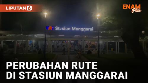 VIDEO: Ingat! Ada Perubahan Rute di Stasiun Manggarai