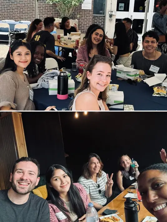 Kegiatan kuliah ini juga didukung oleh Kaesang Pangarep, selaku suami Erina. [@erinagudono/@kaesangp].