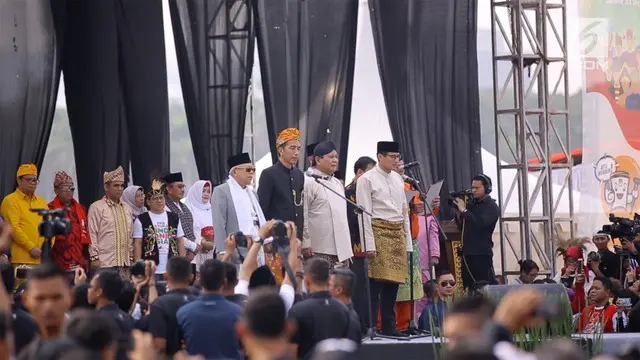 VIDEO: KPU Gelar Deklarasi Kampanye Damai Pilpres 2019