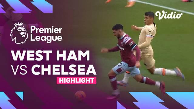 Berita video highlights Liga Inggris, Chelsea ditahan imbang West Ham United 1-1, Sabtu (11/2/23). Joao Felix cetak gol perdana.