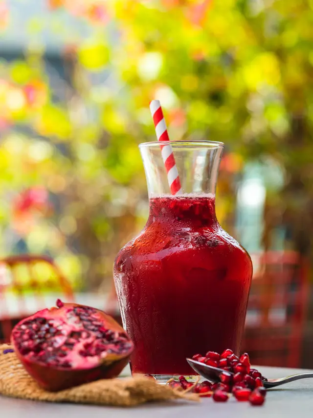 cara membuat jus delima 1