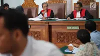 Hakim Ketua saat memimpin sidang gugatan perdata sejumlah calon anggota legislatif Partai Gerindra pada Pemilu 2019 terhadap partainya sendiri di PN Jakarta Selatan, Senin (22/7/2019). Sidang beragendakan pembacaan replik penggugat terhadap jawaban tergugat. (Liputan6.com/Immanuel Antonius)