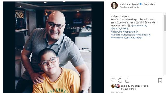 Irwan Mussry (Foto: Instagram/@maiaestiantyreal)