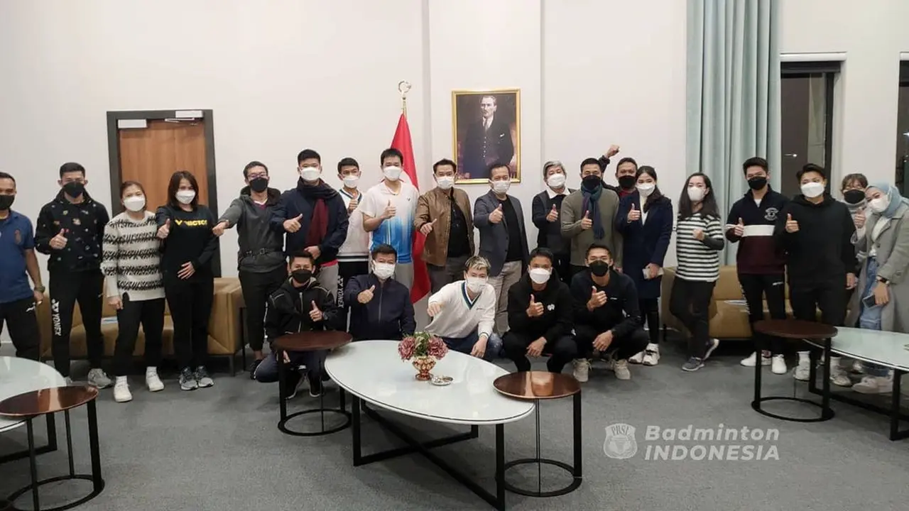 6 Potret Terkini Pebulutangkis Indonesia Pulang dari All England, Disebut Juara Sejati