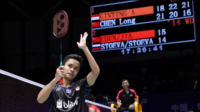 Tunggal putra Indonesia, Anthony Ginting