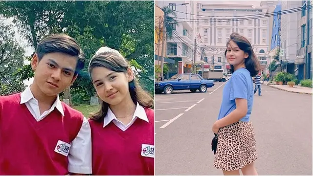 Gaya Kasual 6 Pemain Jendela SMP di Luar Lokasi Syuting. (Sumber: Instagram/sandrinna_11).