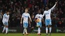 Newcastle harus masuk zona degragasi usai dibungkam Crystal Palace 1-5. (Reuters/Adam Holt)