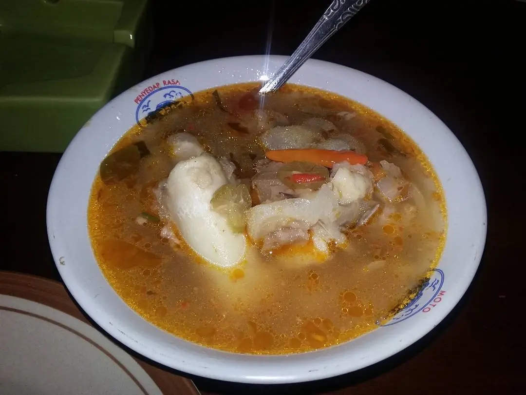 Sop kesrut, kuliner Banyuwangi, Jawa Timur. (Sumber Foto: nduk_anies/Instagram)